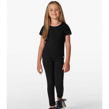 Imagem de Legging Infantil Feminina Trick Nick Preto, 2, Preto
