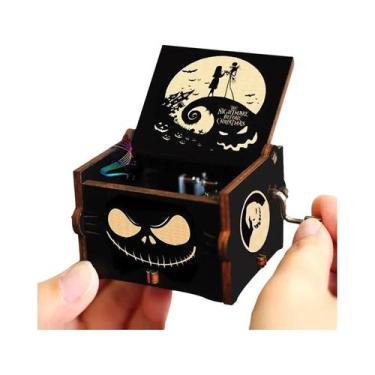 Imagem de Caixa De Música Zelda DIY Brinquedo De Anime De Madeira Com Manivela C