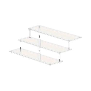 Imagem de Prateleira De Exibição Multicamadas Em Acrílico Transparente Para Cosm