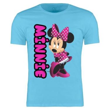 Imagem de Camiseta  Minnie fornecedor M&M Presentes Personalizados, Azul, EXG