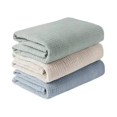 Imagem de Cobertor De Algodão De Seis Camadas Para Bebê Recém-Nascido, Conjunto 