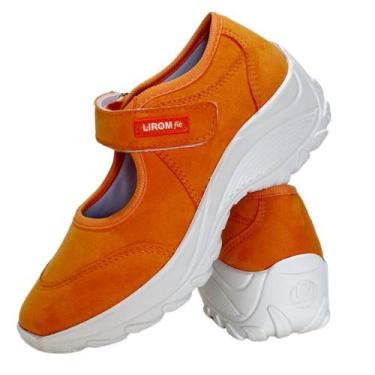 Imagem de Tenis Semi Ortopédico Sola Com Saltinho Para Dores Nas Costas e Joelho