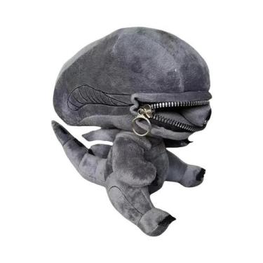 Imagem de Brinquedo De Pelúcia Alienígena Xenomorfo De 25cm, Boneco Macio Para M