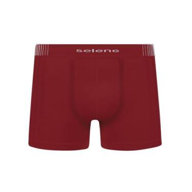 Imagem de Cueca Boxer Selene 11170.001 Plus Size Sem Costura Microfibra T. X1/X3