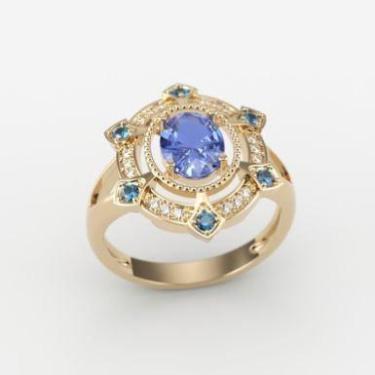 Imagem de Anel Feminino em Ouro 18k - Vieira Cruz Joias