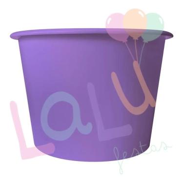 Imagem de 30 Baldes Pipoca 1,5L Festa Lembrancinha Qualidade P - Lilás