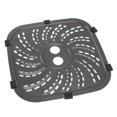 Imagem de Generic Placa da Grade da Fritadeira, Substituição Placa Fritadeira Uso Versátil Máquina de Lavar Louça de Aço Inoxidável Ampla Compatibilidade Segura para Fritadeiras 6qt e 8qt (Médio: Aprox.