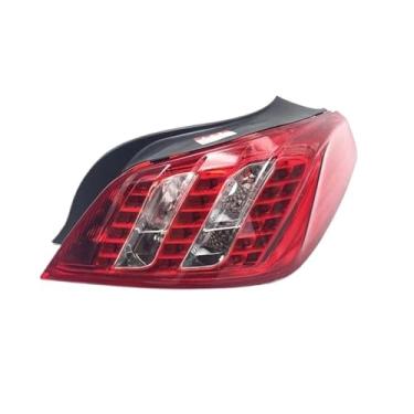 Imagem de FLJOYOEU Luz de freio, para-choque traseiro, lanternas traseiras, lanterna traseira, compatível com Peugeot 508 2011 2012 2013 2014 2015 (lado esquerdo, semi-montagem)