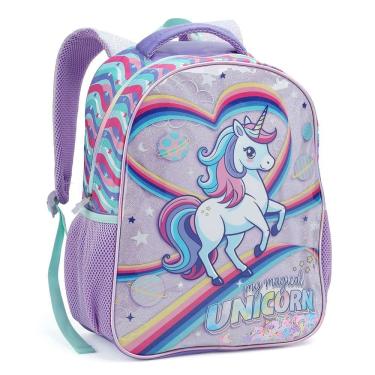 Imagem de Mochila Infantil Fem Unicórnio Mi43244 - Seanite
