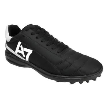 Imagem de Chuteira Original A7 4 Cores Preta- Vermelha-azul-amarela, Preto, 47