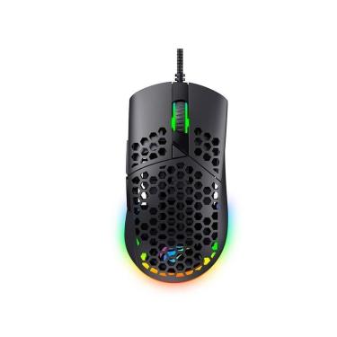 Imagem de Mouse Gamer HAVIT Professional, RGB, 7200 DPI, 7 Botôes, Preto - MS1036-Unissex