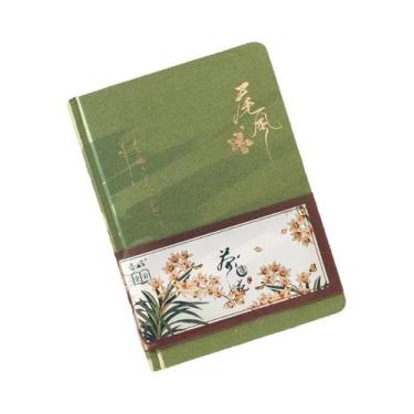 Imagem de Caderno De Capa Dura Estilo Chinês Colorido, Planejador Semanal Para E