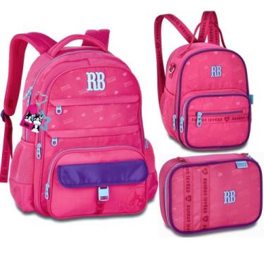 Imagem de Rebecca Bonbon Kit Mochila de Costas Urban Mix Original Lancheira Térm