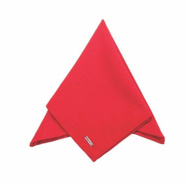 Imagem de Guardanapo Em Tecido Jacquard Liso 40x40cm Mameg Vermelho