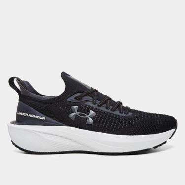 Imagem de Tênis Under Armour Charged Quicker 2 Masculino, Grafite, Preto, 44