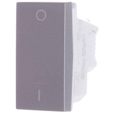 Imagem de Módulo Interruptor Bipolar Simples 10 Amperes 250 Volts 1m Alumínio Orion S70110274 Schneider Mo