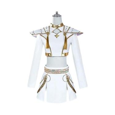Imagem de Fantasia Cosplay Branca KPop Rumi Mira Zoey Para Mulheres E Meninas - 