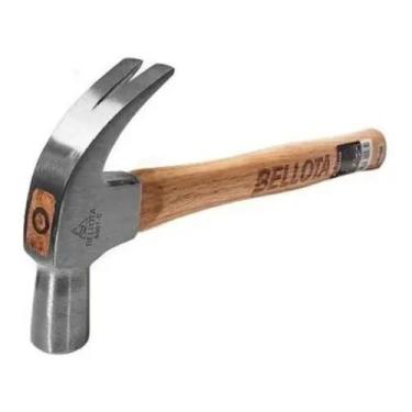 Imagem de Martelo Unha Carpinteiro 29mm C/ Cabo De Madeira - Bellota