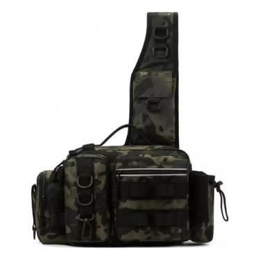 Imagem de Bolsa de pesca Luya Bag 2024 impermeável Crossbody Brown Wolf - J-One