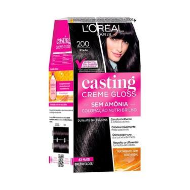 Imagem de Coloração Casting Creme Gloss L'Oreal 200 Preto