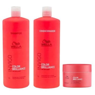 Imagem de Wella Professionals Invigo Color Brilliance Kit  Shampoo + Condicionad