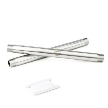 Imagem de Tubo fundido de bico espessado TAISHER 304 de aço inoxidável 10cm