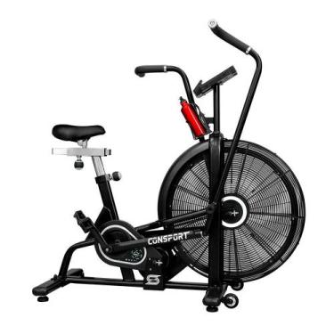 Imagem de Air Bike Bicicleta Ergométrica Profissional Silenciosa Treino em Casa 