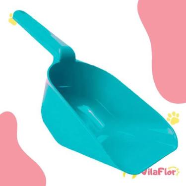 Imagem de Pá Dosadora para Ração 200g para Cães e Gatos - Brinqpet, Verde