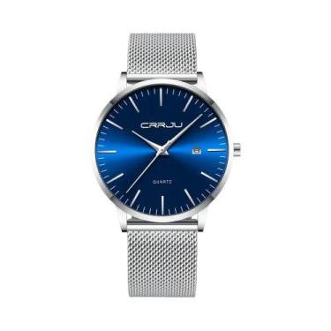 Imagem de Relógio Masculino Com Pulseira De Malha De Aço Inoxidável 40mm Ultra F