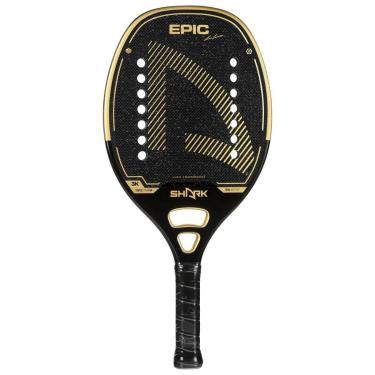 Imagem de Raquete de Beach Tennis Epic 22mm Luca Cramarossa - Shark-Unissex
