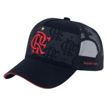 Imagem de Bone Flamengo Zico Bordado 3D Frontal Supercap 36007-Masculino