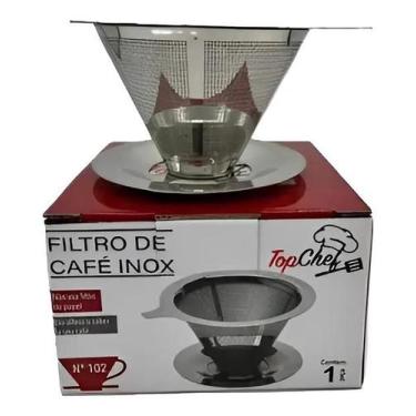 Imagem de Filtro Inox de Café N 102 Top Chef - TopChef