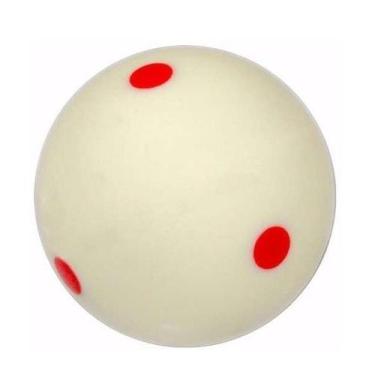 Imagem de Bola de treino Sinuca 6 Pontos Vermelhos Six Red Pro 52,4 mm - Benx