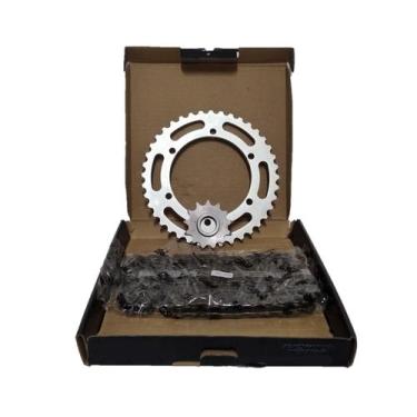 Imagem de Kit relação transmissão lander 250 tenere 250 xtz250 xtz 250 aço 1045 