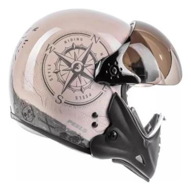 Imagem de Capacete Peels F21 North Queixeira Removível com 2 Viseira Tamanho do 