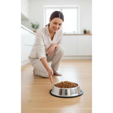 Imagem de 2x Kit 2 Potes Inox 500ml Cães Médios Higiene - Congratulations Store