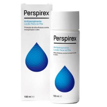 Imagem de Tratamento para Transpiração e Odores Antiperspirante Loção para os Pés Perspirex 100ml-Unissex