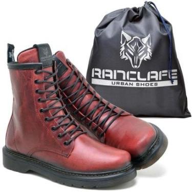 Imagem de Bota Coturno Rock Cano Alto Couro Masculino-Masculino