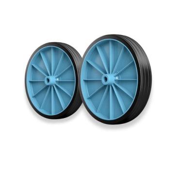 Imagem de Roda para Carrinho de Feira Reforçada 6" Com 2 Peças - KAORI