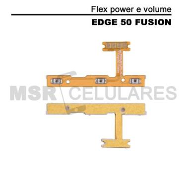 Imagem de Flex power e volume celular MOTOROLA modelo EDGE 50 FUSION