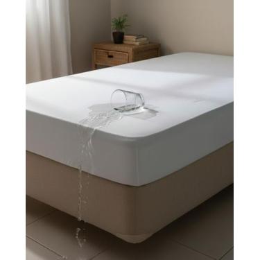 Imagem de Capa Protetora Impermeável para Colchão Solteiro Sultan com Elástico e