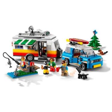 Imagem de LEGO Creator 3 em 1 - Férias em Família no Trailer, 766 Peças - 31108