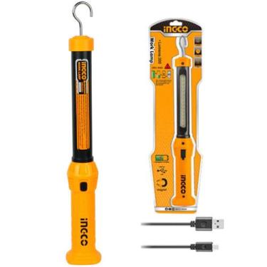 Imagem de Lanterna Recarregavel Magnetica Led Usb HWLI35261 Ingco, HWLI35261