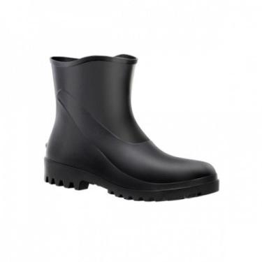 Imagem de Bota de PVC Preta Cano Curto Capataz - Com forro - Número 37 - Bracol,