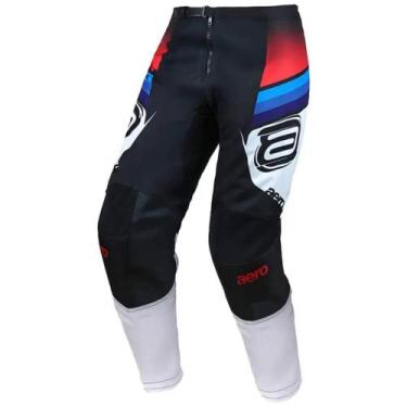 Imagem de Calça Infantil ASW Image Sync, 10, Preto, Vermelho