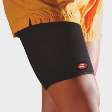 Imagem de Coxal Neoprene Realtex, Preto, Grande