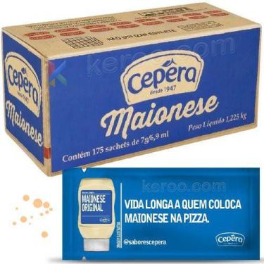 Imagem de Maionese Sachê Cepêra 7g Caixa Com 175 Unidades - Cepera