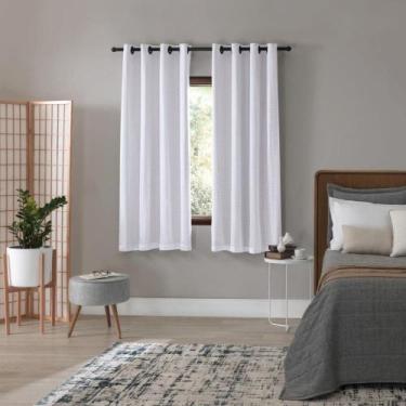 Imagem de Cortina Pratika Bella Janela 2,60m x 1,70m PVC, BRANCO