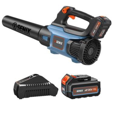 Imagem de Soprador de folhas sem fio SENIX BLAX2-M3 sem escovas 20V 450 CFM