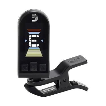 Imagem de Afinador Cromático Clip On Recarregável Equinox PW-CT-24 Visor Multicolorido Preto D'Addario
